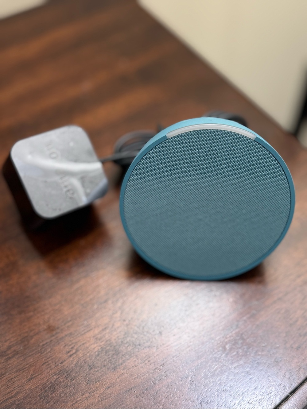 Amazon echo dot Portable Bluetooth Speaker - Blue